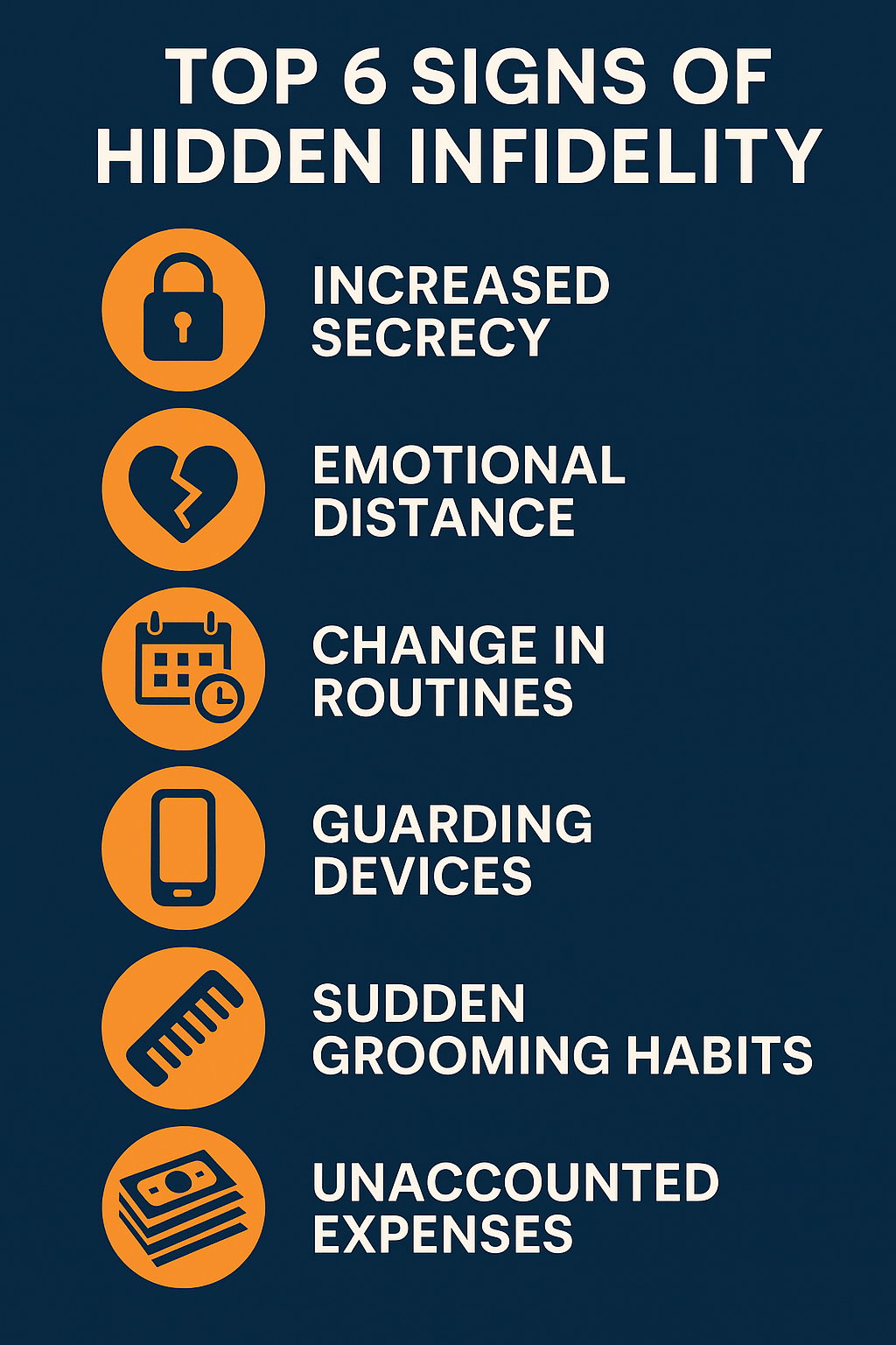 how to catch a cheating partner discreetly